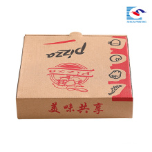 custom pizza corrugated packing box 18inch with your logo